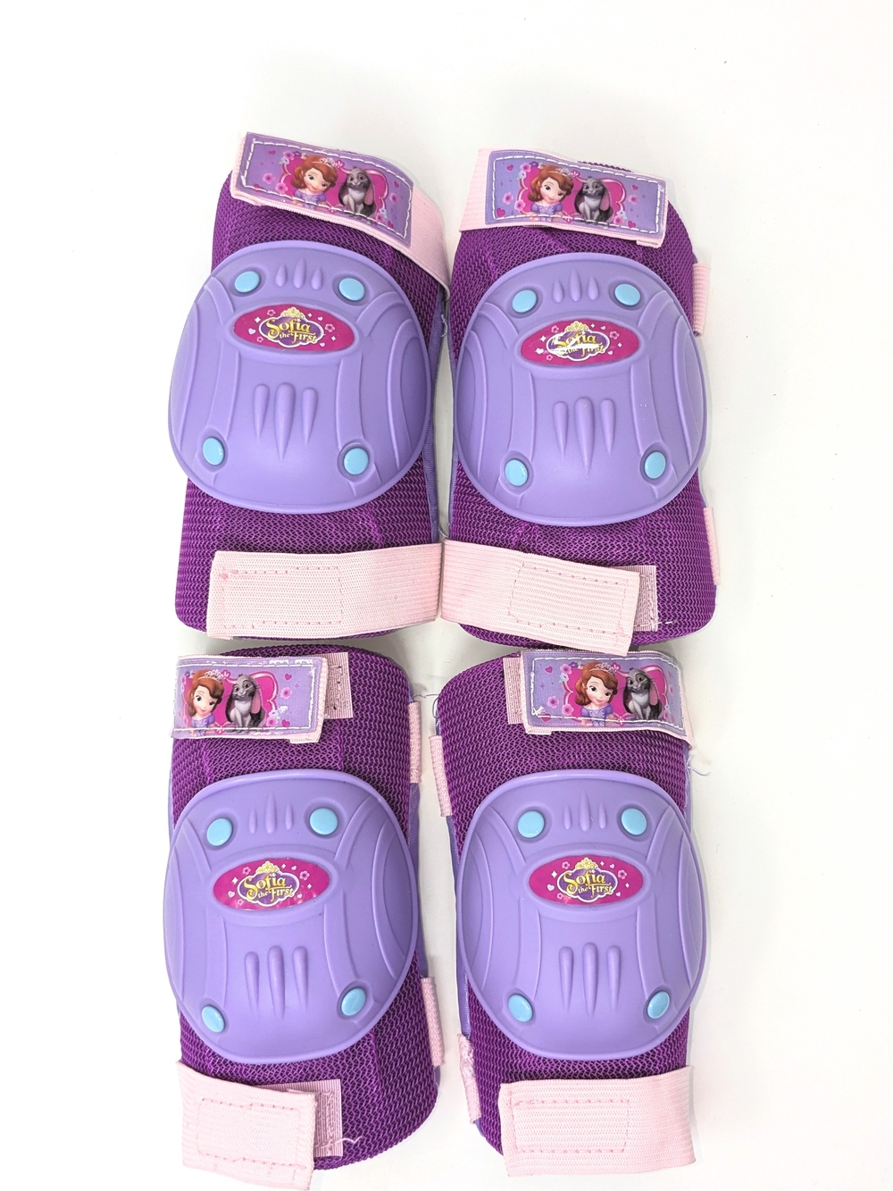 Disney Sofia The First Purple and Pink Sofia Knee and Elbow Pad Set
